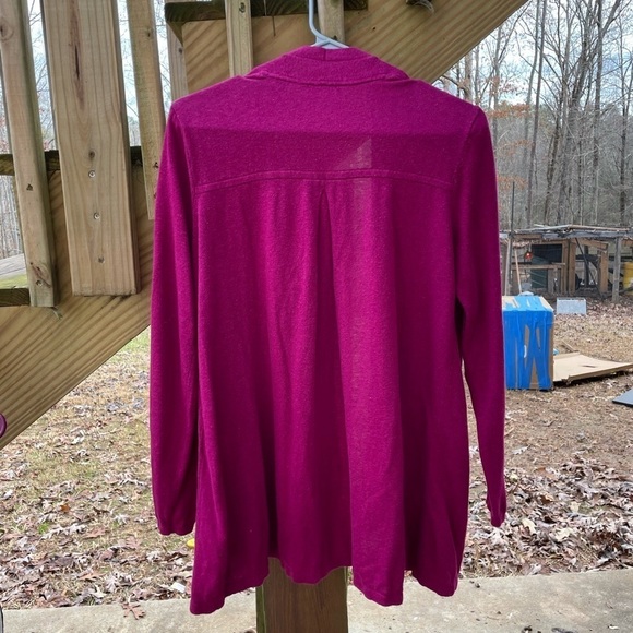 J Jill Linen blend oversized cardigan - Picture 5 of 5